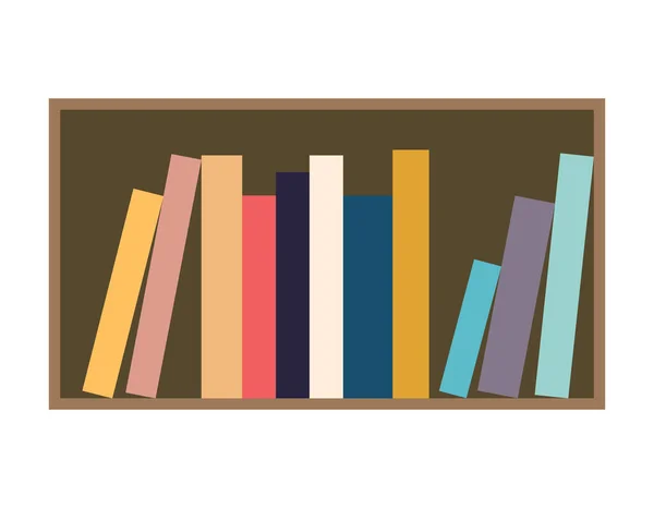 Set Stacks Books Reading Textbooks Education Vector Icons Flat Books — стоковый вектор