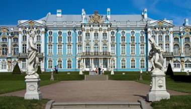Catherine Palace in Tsarskoye Selo, Russia clipart