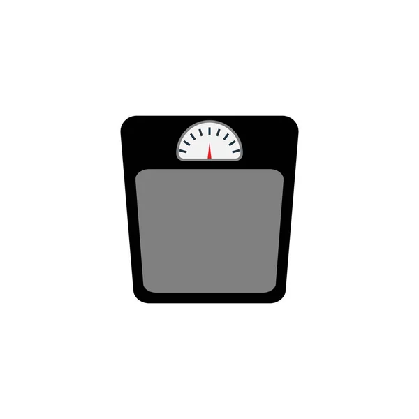 Gewichtsskala Symbol Design Vorlage Illustration Vektor Isoliert — Stockvektor