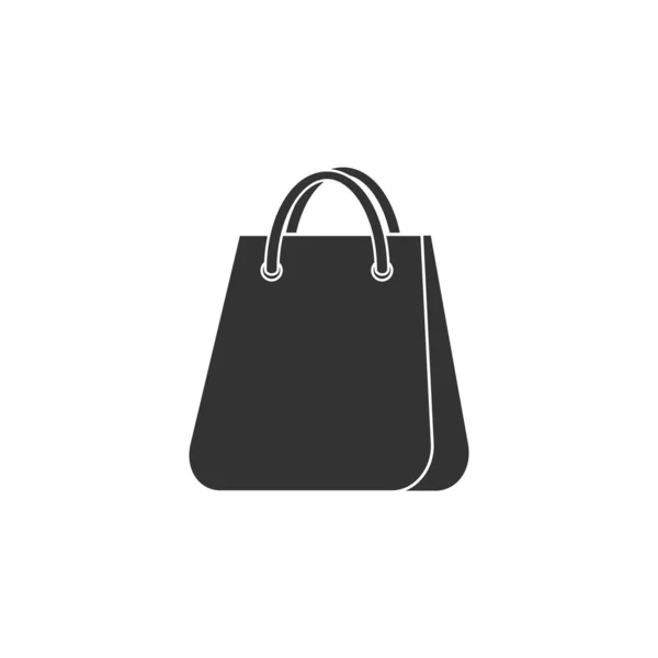 Shopping Bag Icon Design Template Vector Illustration Isolated — Stock Vector