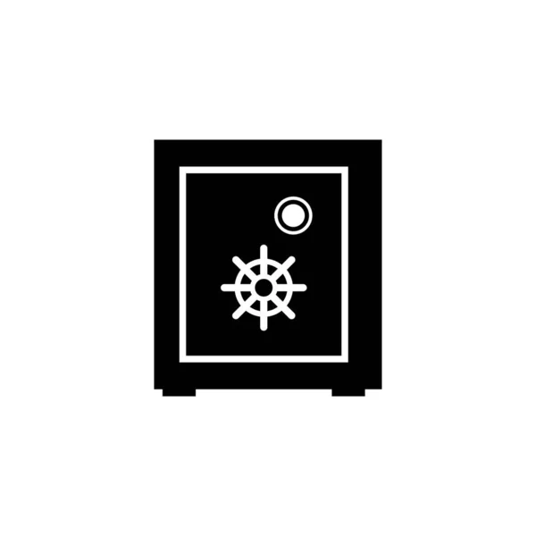 Sichere Box Symbol Design Vorlage Vektor Isolierte Illustration — Stockvektor