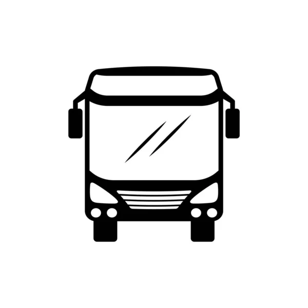 Bus icon design template vector isolated illustration — Stock Vector