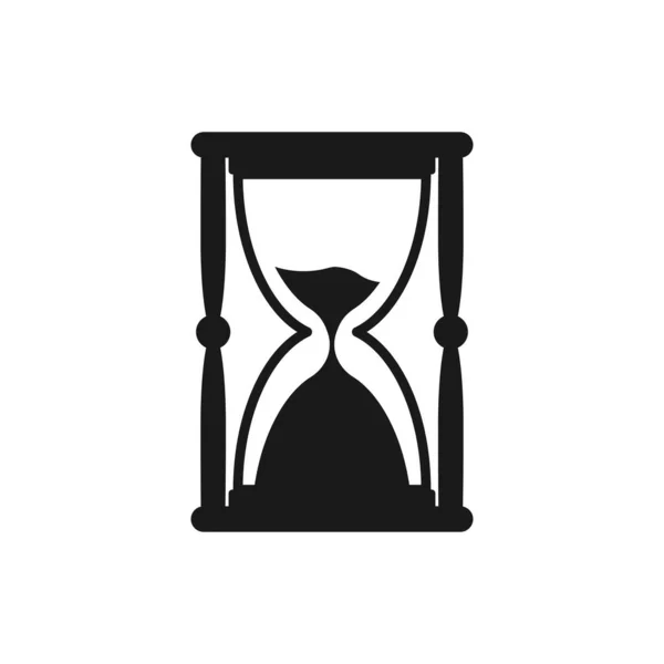 Hourglass Icono Diseño Plantilla Vector Aislado Ilustración — Archivo Imágenes Vectoriales