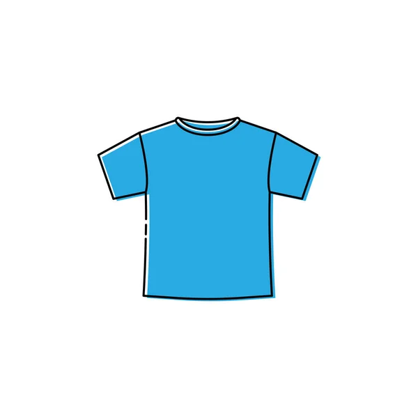 Camiseta Icono Diseño Plantilla Vector Aislado Ilustración — Vector de stock