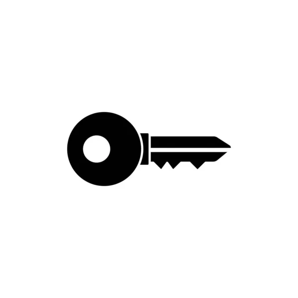 Icono clave diseño plantilla vector ilustración aislada — Archivo Imágenes Vectoriales