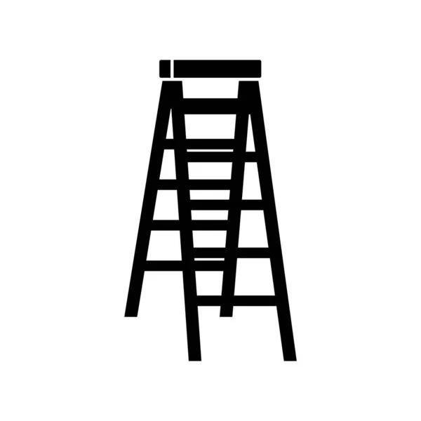 Escada Ícone Design Modelo Vetor Isolado — Vetor de Stock