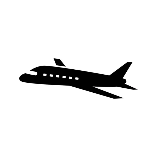 Plane Icon Design Template Vector Isolated — Stock vektor