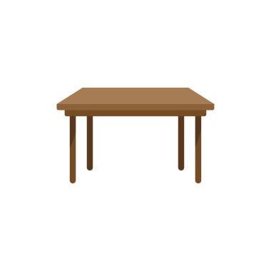 Tablo simgesi tasarım şablonu izole edilmiş vektör illüstrasyonu