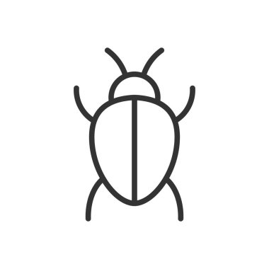 Hata simgesi tasarımı şablonu izole edilmiş vektör illüstrasyonu