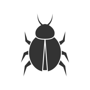 Hata simgesi tasarımı şablonu izole edilmiş vektör illüstrasyonu