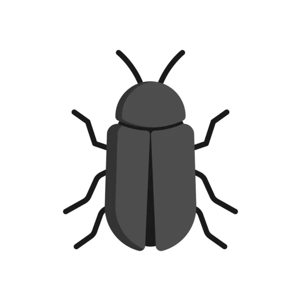 Bug Icon Design Template Vector Isolated Illustration — Stock Vector