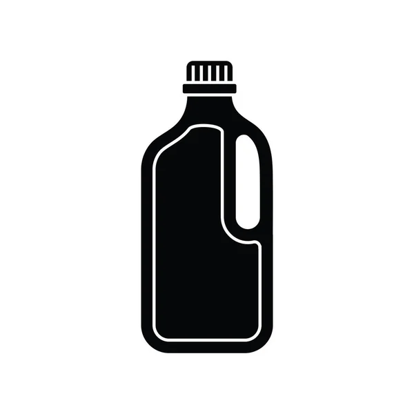 Detergente Garrafa Ícone Design Modelo Vetor Isolado — Vetor de Stock
