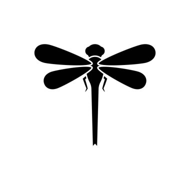 Yusufçuk simgesi tasarım şablonu izole edildi