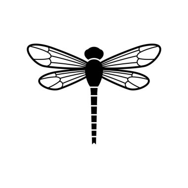 Yusufçuk simgesi tasarım şablonu izole edildi