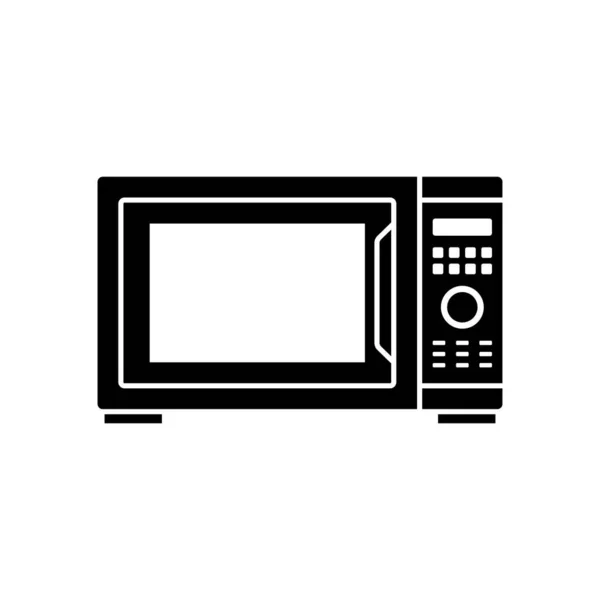 Mikrowellen Icon Design Vorlagenvektor Isoliert — Stockvektor