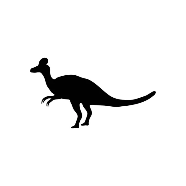 Dinosaurio Animal Prehistórico Icono Diseño Plantilla Vector — Archivo Imágenes Vectoriales