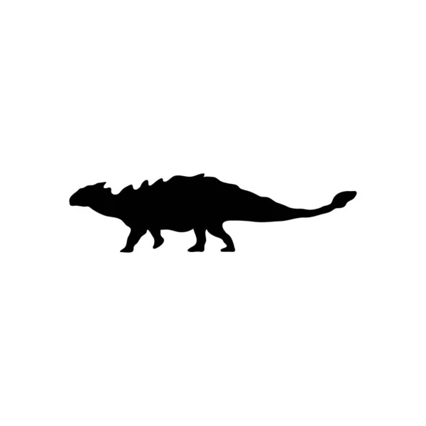 Динозавр Вектор Дизайна Иконок Животных — стоковый вектор