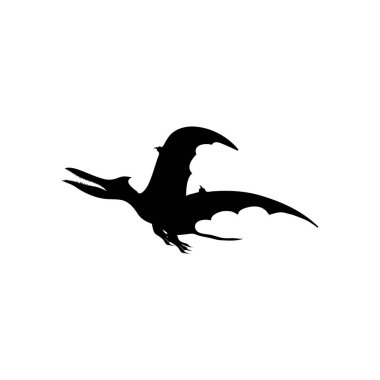 Dinozor tarih öncesi hayvan simgesi tasarım şablonu vektörü