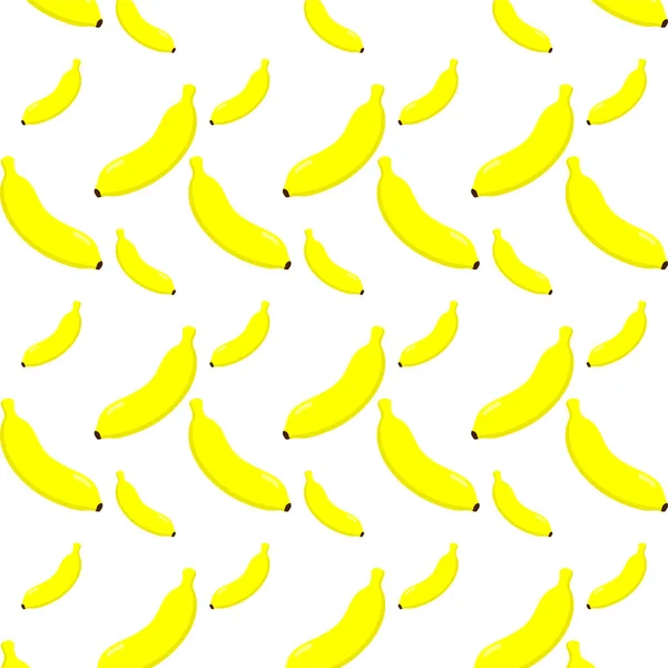 Banán Háttér Négyzet Design Sablon Vektor — Stock Vector
