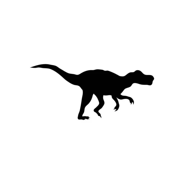 Dinosaurio Animal Prehistórico Icono Diseño Plantilla Vector — Archivo Imágenes Vectoriales