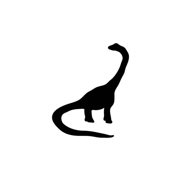 Dinosaurio Animal Prehistórico Icono Diseño Plantilla Vector — Archivo Imágenes Vectoriales
