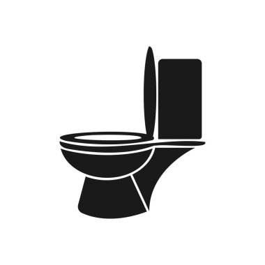 Tuvalet kabı tasarımı şablonu izole edilmiş illüstrasyon