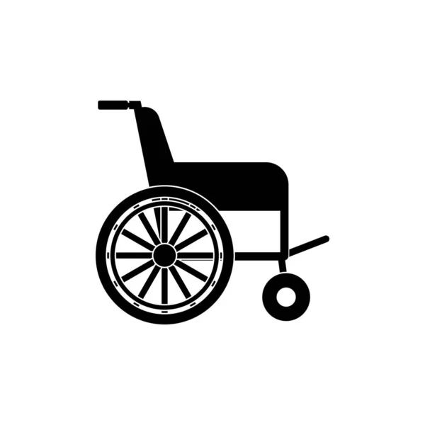 Wheelchair Icon Design Template Vector Isolated Illustration — Stock Vector