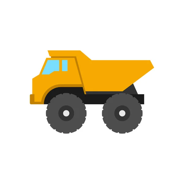 Dump Truck Icon Design Template Vector Isolated Illustration — Stockvektor