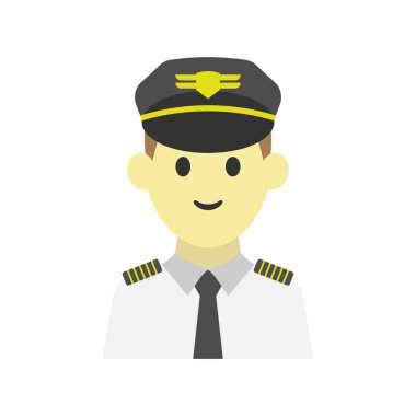 pilot simge tasarımı şablon çizimi