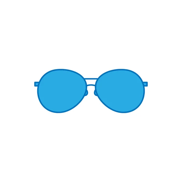 Sunglasses Icon Design Template Vector Illustration — Stock Vector