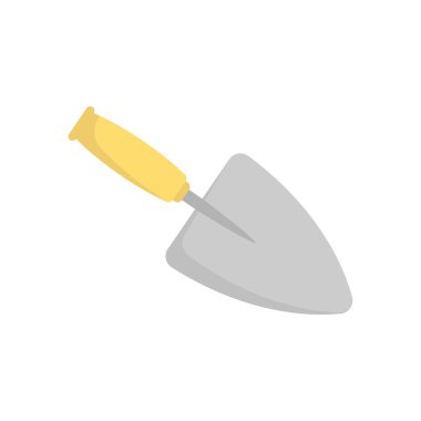 Trowel simgesi tasarım şablon çizimi