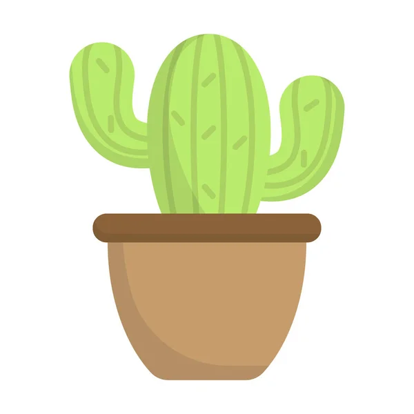 Ikona Kaktusa Projekt Szablon Wektor Ilustracja — Wektor stockowy