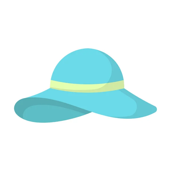 Illustrazione Vettoriale Modello Icona Cappello — Vettoriale Stock