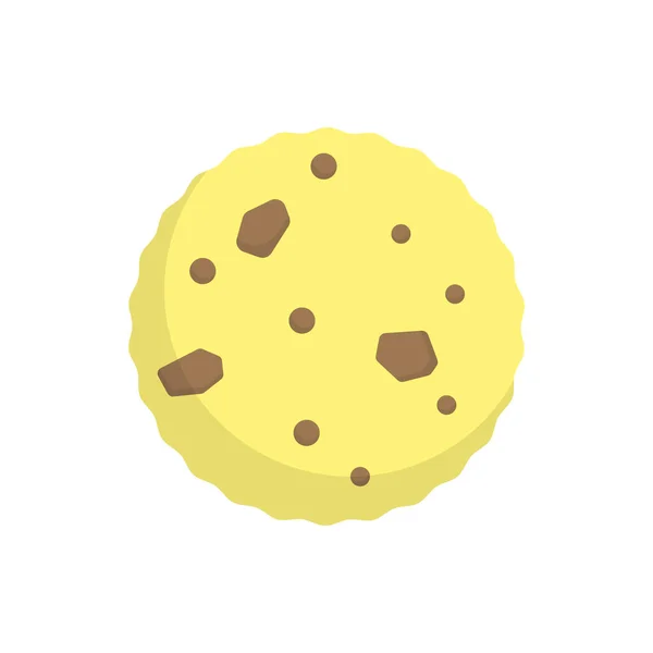 Cookies Ícone Design Modelo Vetor Ilustração — Vetor de Stock