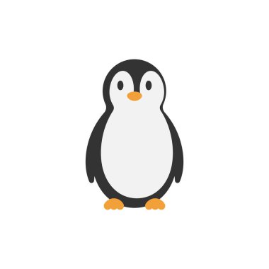 penguin icon design template vector illustration