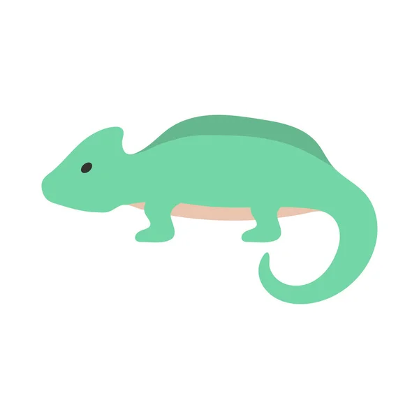 Chameleon Icon Design Template Vector Illustration — Archivo Imágenes Vectoriales