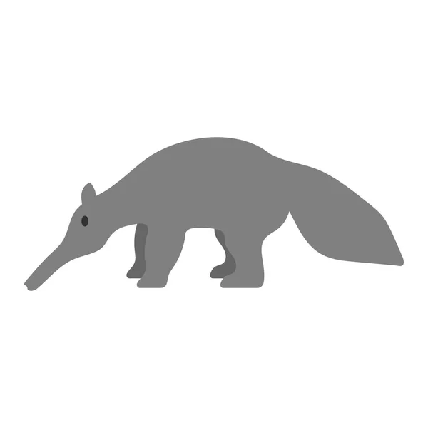Anteater Icon Design Template Vector Illustration — Stock Vector