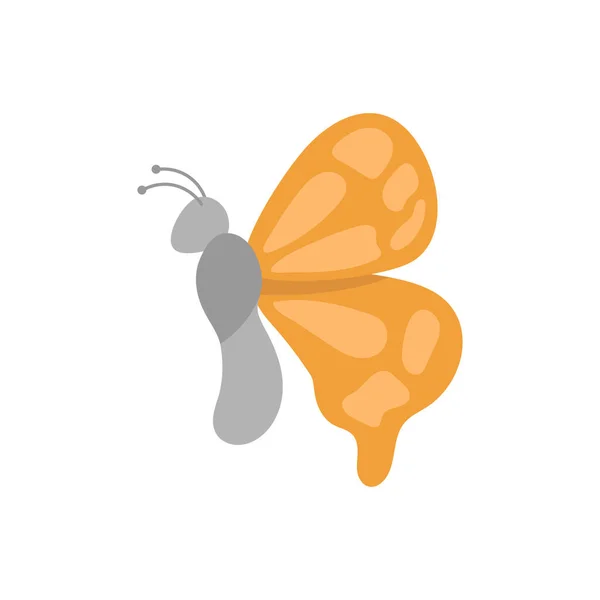 Butterfly Icon Design Template Vector Illustration — Stock Vector