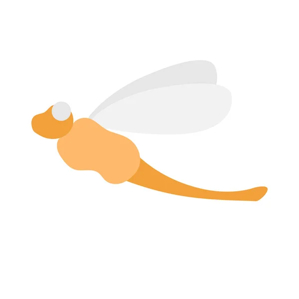 Dragonfly Icon Design Vorlage Vektor Illustration — Stockvektor