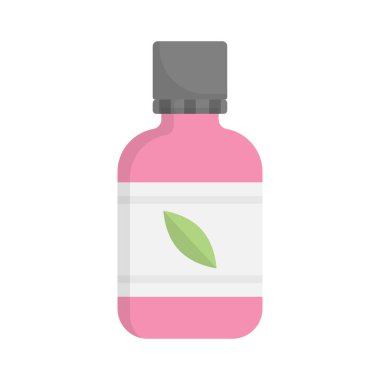 Kozmetik simgesi tasarım şablon çizimi