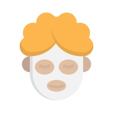 Yüz maskesi tasarım şablonu çizimi