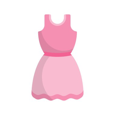 elbise simgesi tasarım şablon çizimi