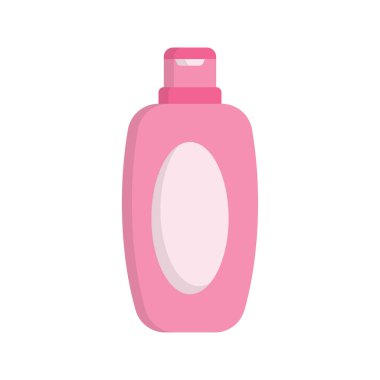 Şampuan ikonu tasarım şablonu çizimi