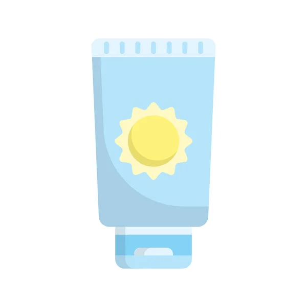 Sunscreen Icon Design Template Vector Illustration — Stock Vector