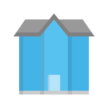 Emlak oluşturma simgesi tasarım şablonu çizimi