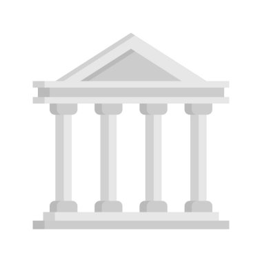 Sütun oluşturma simgesi tasarımı vektör çizimi