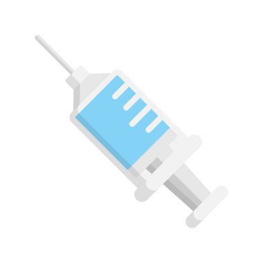 Aşı ikonu tasarım şablonu çizimi