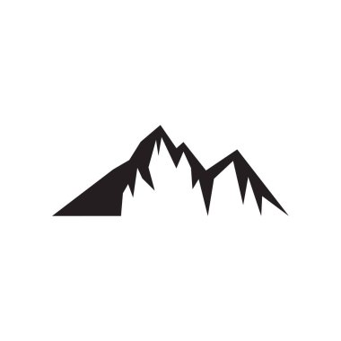 Mountain icon design template vector illustration