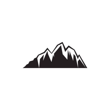 Mountain icon design template vector illustration