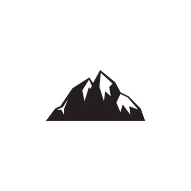 Mountain icon design template vector illustration